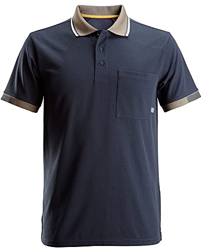 Snickers 27249500006 Size Large AllroundWork 37.5 Technology Polo Shirt - Navy Blue