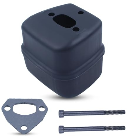 Haishine Exhaust Muffler Silencer Bolt Gasket Kit Fit for Husqvarna 36 41 136 137 141 142 Chainsaw Part Silent Block #530069415