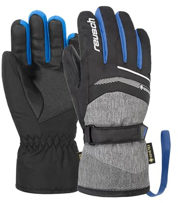 Reusch Kinder Handschuhe Bolt GTX Junior Blck/Blck Mel/Brill Blue 4