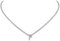 ChainsHouse Silber Buchstabe P Kette damen Namenskette Freundschaftskette mit 40cm+5cm