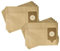 vhbw 10x Sacs compatible avec Numatic James JVP 180, James JDS 181-11, James JVH 180 aspirateur - 32,6cm x 23,25cm marron