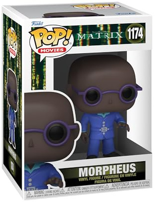 Funko Pop! Movies: The Matrix 4- Morpheus - Vinyl-Sammelfigur - Geschenkidee - Offizielle Handelswaren - Spielzeug Für Kinder und Erwachsene - Movies Fans - Modellfigur Für Sammler und Display