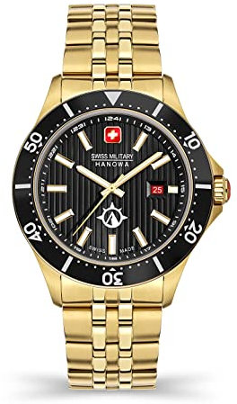 Swiss Military Hanowa SMWGH2100610 Flagship X Herrenuhr mit Edelstahlband 10 ATM
