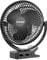Svinkal Portable Clip on Fan 10000mAh Battery Powered, USB Type C, Supports 720° Adjustment, 4 speed, 8inch Personal Fan for Table, Bedroom, Desk, Camping, Stroller, Golf Cart
