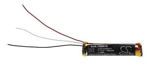 vhbw Akku kompatibel mit Bose QuietComfort 35 II, 35, 45 Wireless Headset Kopfhörer (400 mAh, 3,7 V, Li-Polymer)