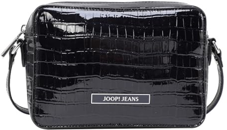 Joop! Umhängetasche Domenica Croco Cloe Shoulderbag Darkblue dunkelviolett