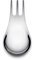 Alessi Moscardino GIMR01S4 - Set of Four Design Multipurpose Cutlery, Synthesis of Fork and Spoon, in 18/10 Polished Stainless Steel