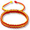 Pulsera de hilo bandera de españa hombre y mujer | Hilo de nailon trenzado | Brazalete náutico con la bandera de España | Cordón macramé (1 Pulsera Bandera España)