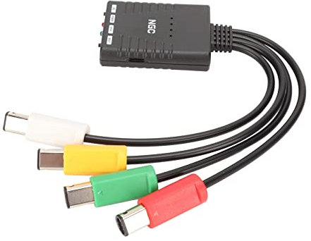Gamecube Adapter, Professional Wireless Controller Adapter for GC Handle Converter for Wii for Switch Pro for PS5 for PS4 for XBOX for GC Controller Adapter