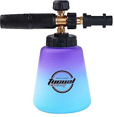 Tucool Racing Schneeschaumlanze für Karcher K2 - K7 Schaumpistole für K Serie Hochdruckreiniger Karcher Schaumkanone (Kärcher K2-K7 Violet)