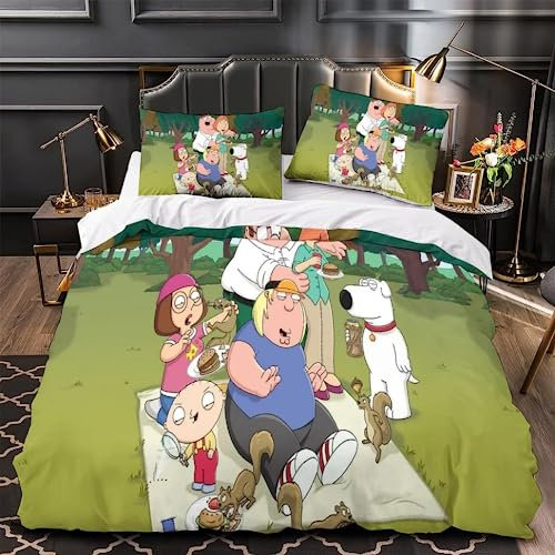 DOTERO Bettwäsche 135x200cm,Cartoon Movie Bettwäsche Set, Kinderbettwäsche,3D Mikrofaser Bettbezug Und Kissenbezug, (3,155x220+80x80cm)