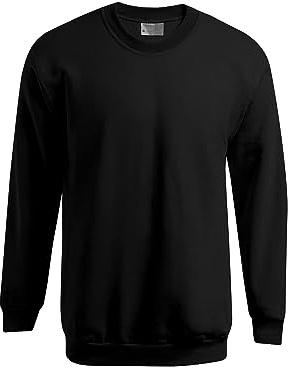 TERRAX WORKWEAR Rundhals-Sweatshirt in den Farben: schwarz, Oliv, dunkelblau und dunkelgrün (schwarz, L)