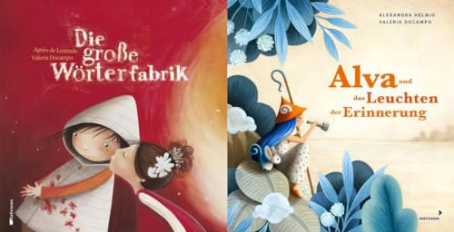 Die große Wörterfabrik + Alva und das Leuchten der Erinnerung + 1 exklusives Postkartenset