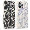 Pnakqil 2 Piezas Funda para Apple iPhone 13 Pro 6.1,Funny Cute Sonrisa Face Grimace Cara Sonriente Fundas Estética TPU Ultrafina Proteger Caso con Cámara Suave Carcasa Silicona Protección Cover