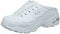 Skechers Women's D'Lites Vintage Vision Sneaker, White Gold Black, 7 UK