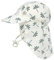 LÄSSIG Splash & Fun Sun Protection Sonnenhut mit extra langem Nackenschutz (DE/NL/SE/PL, Numerisch, 50, 51, Palms Nature)