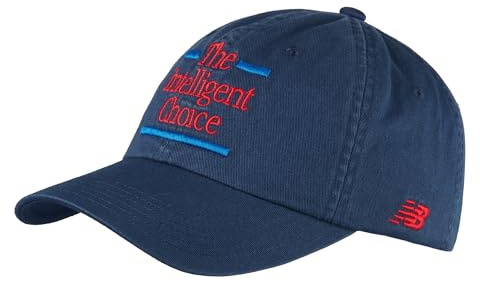 New Balance Unisex 6 Panel The Intelligent Choice Graphic, Herren & Damen NB Mützen, Einheitsgröße