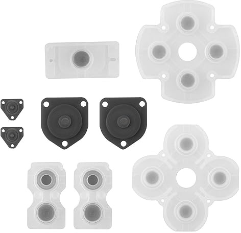 Silicone L R Conductive Rubber Button Pad Keypad for Sony for PS4 Wireless Controller Accessories