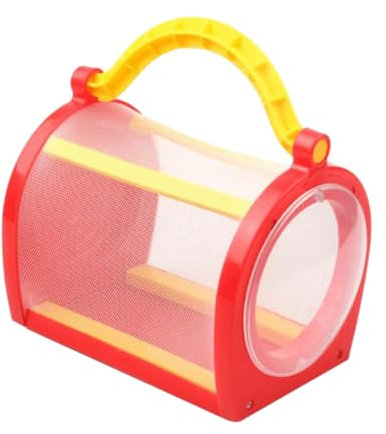 SUPVOX Portable Boys and Girls Butterfly Cage Bug Catching Kit Easy Access Door Sturdy Handle for Boys and Girls Observation and Learning