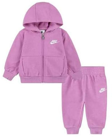 NIKE Tuta Bimbo LBR FZ CLUB SET 56M485 (rosa, appena nato)