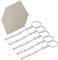 DLPRK 5 Piezas Destornillador para Gafas, 3 en 1 Portátil para Anteojos, Mini Llavero, Herramienta de Mini de Precisión Pequeño para Gafas de Sol, Relojes, Joyas, Patilla, Tornillos para Gafas