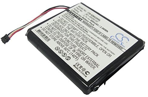 Akku passend zu Garmin Typ 361-00050-02, 800mAh / 3,0Wh, 3,7V, Li-Ion, Schwarz