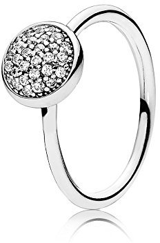 PANDORA Damen-Ring 925 Silber Zirkonia weiß Gr. 54 (17.2) - 191009CZ-54