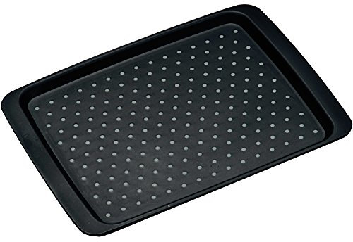 Kesper 77221 Plateau de Service Plastique Noir 35 x 26 x 2 cm