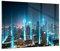 Bilder auf Glas 100x70cm Glasbild Stadt Nacht Straße Groß Wanddeko Bild im Glas Schlafzimmer Küche Deko Wandbilder Dekoration Wohnzimmer Modern Wall Decor Glasdruck Wand Kunstdruck Art GAA100x70-3903