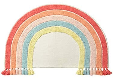 Vertbaudet Kinderzimmer Teppich,Regenbogen Mehrfarbig ONE Size
