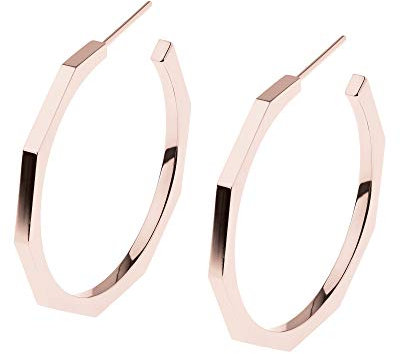 Ernstes Design Evia Ohrringe Creolen E548 Edelstahl mit Zirkonia