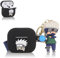 Derhom Airpods 3 Schutzhülle aus Silikon, lustig, niedlich, modisch, weich, Comic-Motiv, kompatibel mit Apple Airpods 3, mit Schlüsselanhänger [Cartoon mit Puppenserie] (Kakashi)