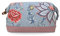 Cosmetic Purse Medium Flower Festival Light Blue 22.5x9.5x15cm