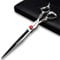 Friseurschere Friseurschere Friseurschere Superscharfe Friseurschere 6/7/8/9 Zoll Schere zum Schneiden von Haaren, stabiles Handgefühl (8 Zoll flach)