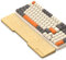 Attack Shark 98 Keys Bamboo Wrist Rest,Ergonomic Palm Rest Support for Comfortable Typing & Gaming,Eco-Friendly,Moisture-Resistant,Wooden Feel,Non-Slip,Relieve Pain,for Compact Mechanical Keyboard