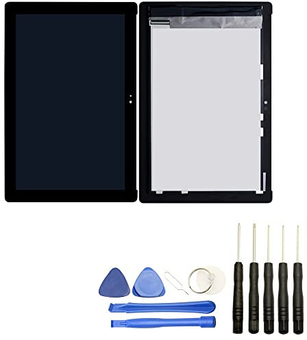 Visiodirect - Ecran Complet: Vitre tactiles + LCD Compatible avec ASUS Zenpad 10 Z300C Taille 10.1 Noir + Kit Outils