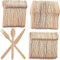 Couverts Jetables, 100 Pièces Cuillère en Bois, 100 Pièces Fourchette Bois, 100 Pièces Couteau en Bois, Biodégradable Couvert Jetable Convient pour les Anniversaires Pique Niques Camping Barbecues