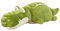 Lifestyle & More Plüschtier Kuscheltier Krokodil grün aus super weichem Spandex-Plüsch Höhe 20cm Länge 75cm