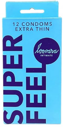 Loovara Intimate - Super Feel Extra Dünne Kondome - 12 Stück