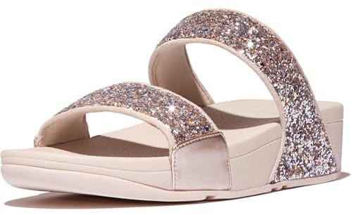 Fitflop Damen Lulu Multi-tonal Glitter SlidesSchiebe-Sandalen