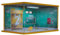 scène de modèle de Voiture 1:18 Modèle de Garage modèle de Parking Simulation Double Parking Garage modèle de Voiture de Collection avec lumières Ornements de Garage(Left Section Huangmen 716007)