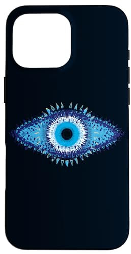 Evil Eye Turkish Eye Evil Spirit Protection Nazar Case for iPhone 16 Pro Max