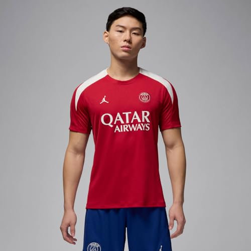 Paris Saint-Germain 2024/25 Fourth Jordan Dri-Fit Fußball-Trikot Mit Kurzen Ärmeln Für Herren, Wings Jrdn Red/Wings Jrdn Red/Phantom, HJ3389-660, 2XL
