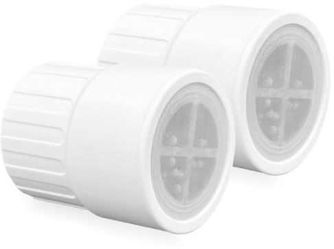 sieloonger Shower Filter Compatible with Jolie Shower Head Filter System for Hard Water,Replacement Shower Filter for Shower Head,Pack of 2