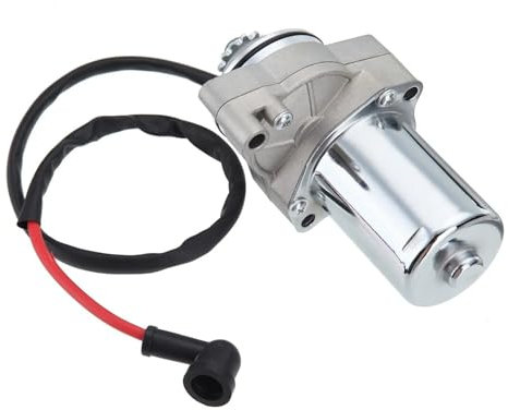Startermotor 12v 3 Bolzen Motor Elektrischer Anlassermotor Für 50ccm 70ccm 90ccm 110ccm 125ccm 4-Takt-Motor Motorrad Fahrrad ATV Quad Anlasser