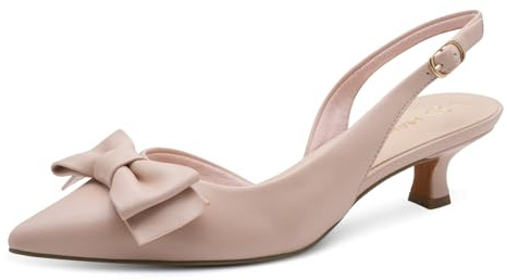 Marco Tozzi Damen Pumps weiches Feel Me Fußbett weiches Innenfutter Modern, rosa (Rose), 40 EU
