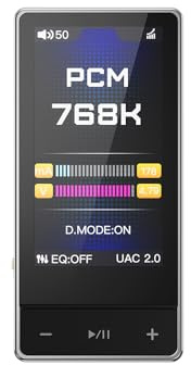 FiiO QX13 tragbarer DAC-Verstärker, ES9027PRO 8-Ch DAC, 900 mW × 2, XMOS 16-Core, 10-Band EQ, Farbdisplay (Titangold)