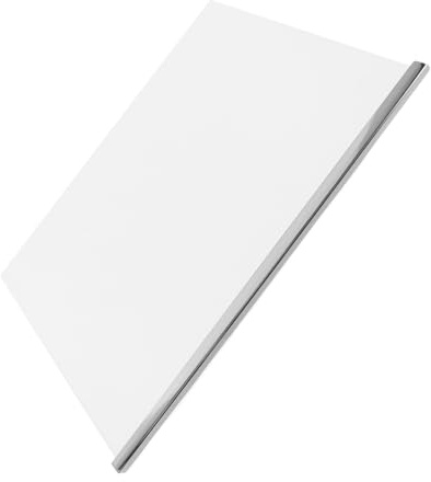 NUOBESTY Glasablage für Kühlschrank und Gefrierschrank 40x30cm aus Gehärtetem Glas mit Starker Tragfähigkeit und Flexibler Unterteilung zur Lagerung im Haushalt