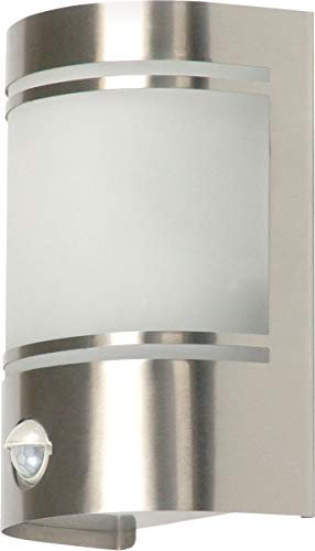Smartwares Applique murale Smartwares Alicante 10.010.26 - Avec détecteur de mouvement Pour ampoule E27 jusqu'à 60 W (non incluse)