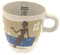 Douwe Egberts Design Tasse Kaffee Becher Kaffeetasse Blau Porzellan 250 ml